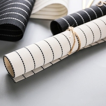 New Nordic Style Glasses Shop Counter Mat Decoration Pendulum Glasses Display Props Black & White Stripes Minimalist Fashion