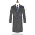 Playboy áo len len nam cashmere Nizi áo khoác nam trung niên dày phù hợp với cổ áo dài trench coat áo phao lông vũ Áo len