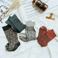 Bé gái vớ mùa thu và mùa đông ống cotton vớ nữ bé gái bé sàn bé 12357-78 vớ cotton tất điệu cho bé gái 