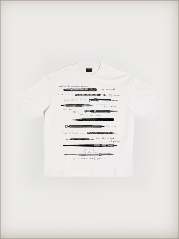 [Store Manager Recommendation] Ttpd Retro Pen Handwriting Summer Pure Cotton Short-Sleeved T-Shirt Taylor Swift New Album Peripherals