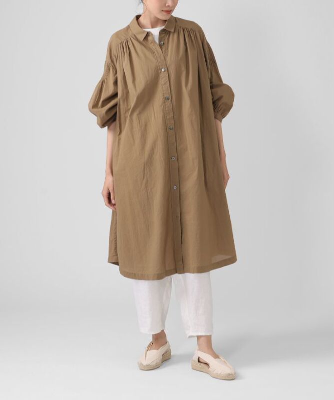 2026 Summer New Collection Exported to Japan Original High-End Pleated Shirt Dress 2026 Summer New Collection Exported to Japan Original High-End Pleated Shirt Dress