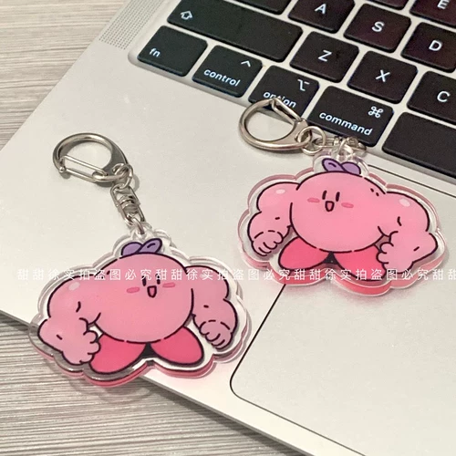 Люксовый милый брелок, аксессуар на рюкзак для влюбленных, акриловая сумка, аксессуар для сумки