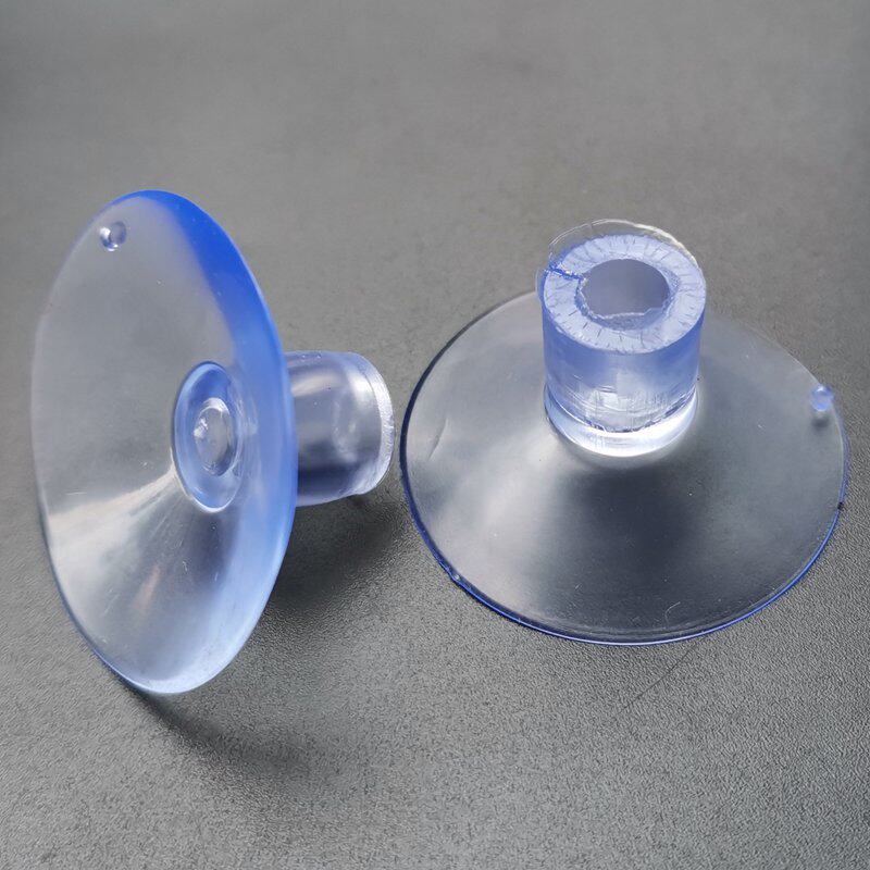 Straight hole vertical hole suction cup cross hole thumbtack laminate double-layer mushroom head flag transparent strong vacuum traceless adsorption