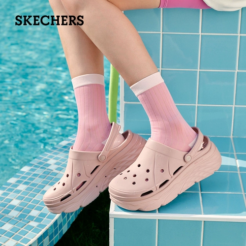 Skechers, высокие туфли на платформе, пляжные сандалии, тапочки
