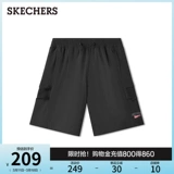 Skechers, летние спортивные мягкие шорты, дышащие модные штаны, защита от солнца