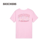 Skechers, летняя трикотажная модная мягкая комфортная футболка, короткий рукав