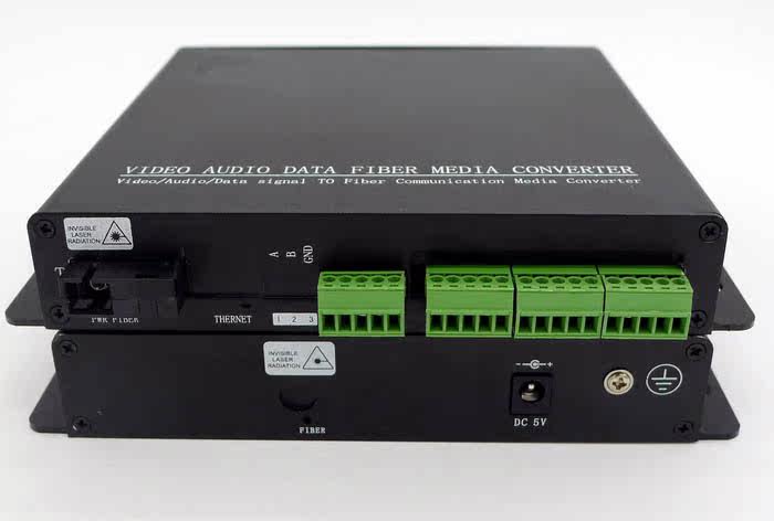 Balancing audio optical transmitter 4-way bidirectional linear balance audio optical machine single multi-mode FC ST SC