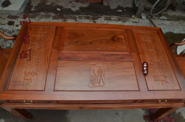 Miến điện rosewood bàn trà bàn cà phê rosewood bàn trà một số loại đồ nội thất làm bằng gỗ gụ đặc biệt đồ nội thất gỗ rắn