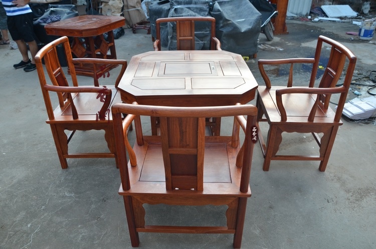 Bán buôn Miến Điện rosewood trái cây lớn rosewood bàn trà bàn trà bàn trà mahogany đồ nội thất một số khuyến mãi