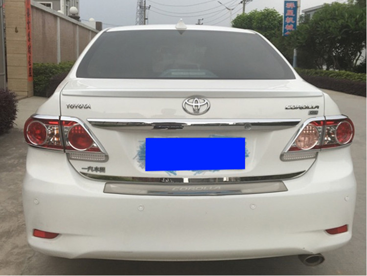 07-13 Toyota cũ Corolla sửa đổi cánh sau Thể thao 08 09 10 11 12 Sửa đổi cánh hàng đầu đuôi gió pista