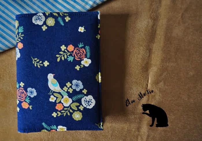 Low Language Passport Holder Travel Document Protection Jacket Mini Pen Electric Protective Sheath Original Handmade Cloth 8toostudio