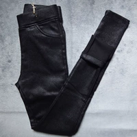 Quần âu châu Âu cộng với quần legging nhung nữ mùa đông mặc phở sáng chói đơn giản thời trang co giãn chân nhung mỏng quần đũi nữ đẹp