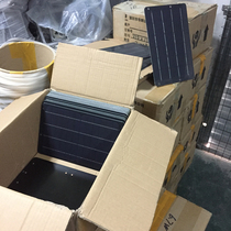 Downgrade processing High-efficiency monocrystalline silicon solar panel 6V 5V5w Mobile phone charging Mobile power supply charging
