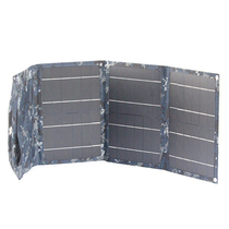 -Solar panel folding pack battery panel charging 6V18W mobile phone charging treasure peak 3A current