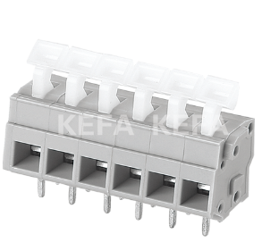 Screw-free press-type spring type wiring terminal KF242R-5 0mmKF242R-7 5mm fully environmentally friendly direct