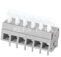 Screw-free press-type spring type wiring terminal KF242R-5 0mmKF242R-7 5mm fully environmentally friendly direct