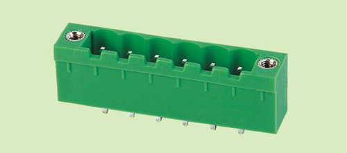 Plug-in-type wiring terminal KF2EDGVM RM-5 0mm with ear pin seat straight needle bending needle holder