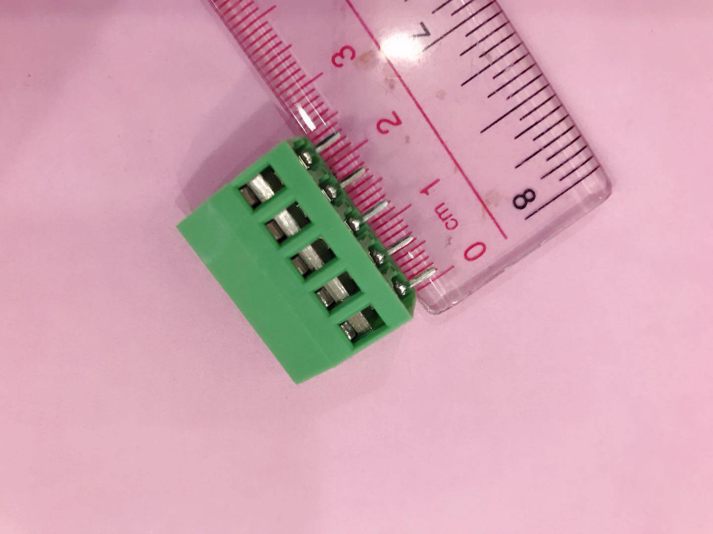 KF129-5P cohair copper square buckle environmentally-friendly one-piece wiring terminal spot 129-5 0mm-5P low-priced shipment