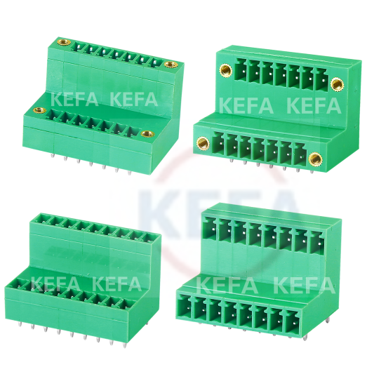 Plug-in terminal KF2EDGRT2EDGRTM2EDGVT2EDGVTM-3 5mm high and low double row needle