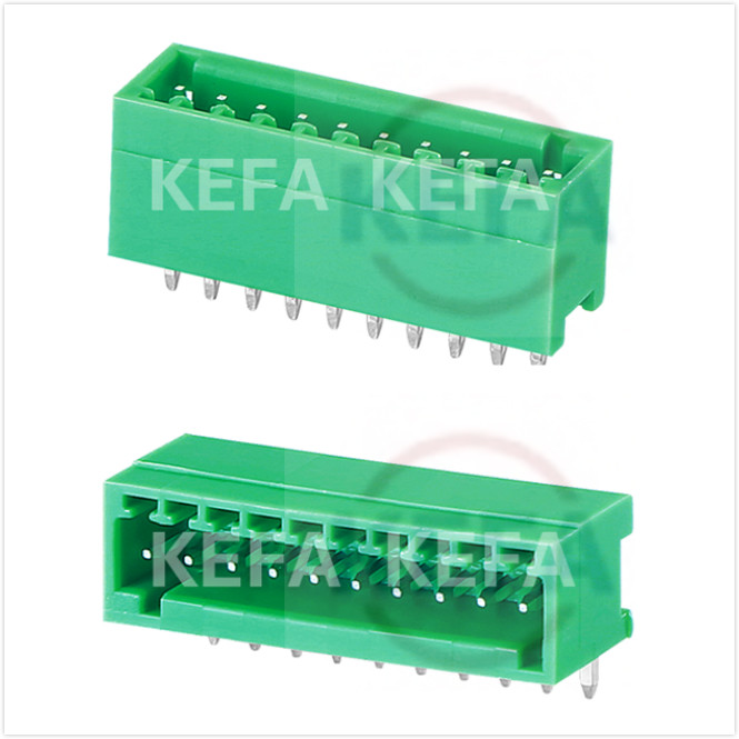 Kefa terminal block KF2EDGV-2 5mm straight needle holder 2EDGR-2 5mm elbow needle holder Small pitch needle holder