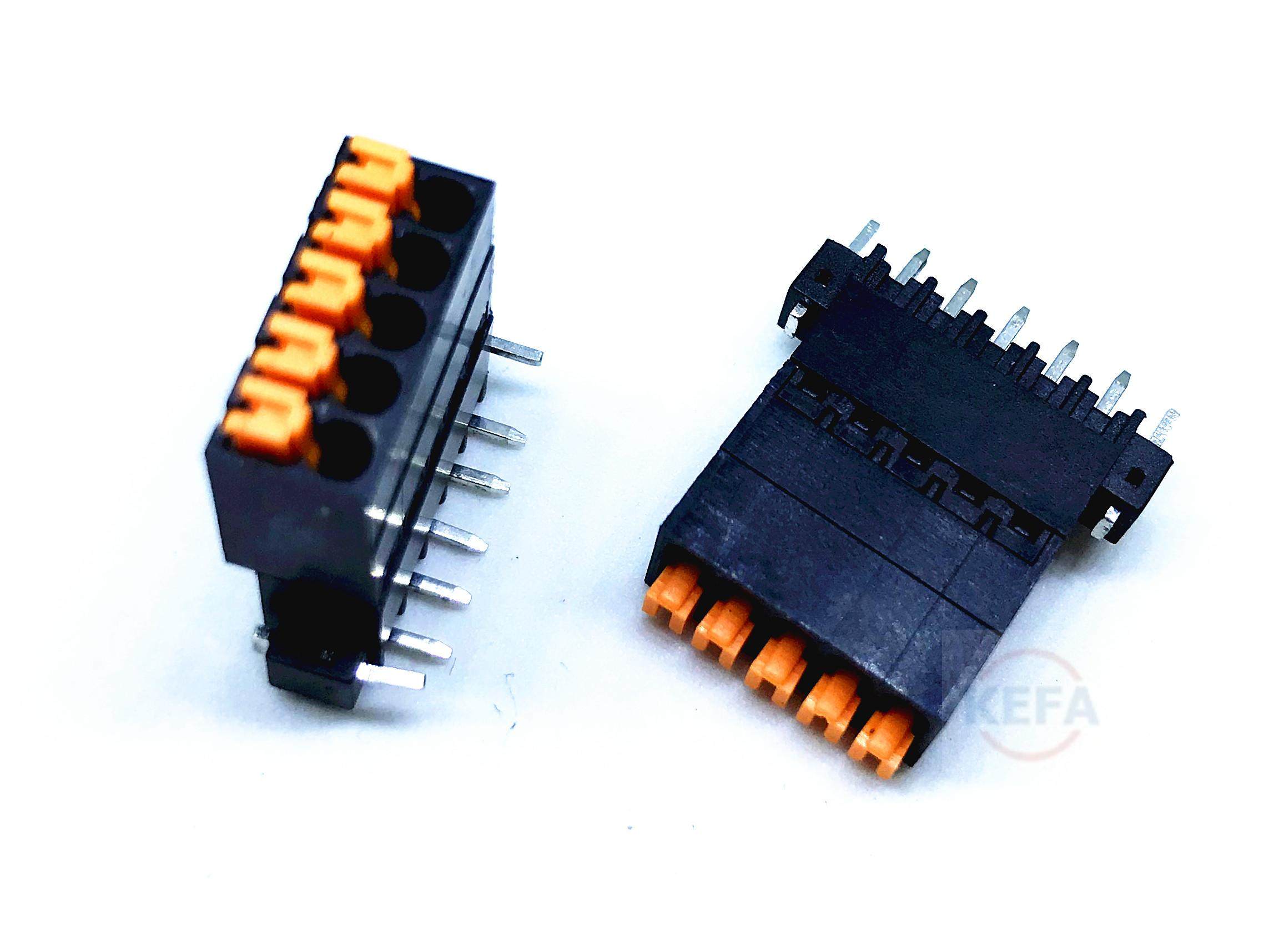 KF2024-2 54mm2024AR-2 54mm2024AV-2 54mm Kefa plug-in terminal block