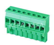 Plug type terminal block KF2EDGKA-5 08 2EDGKAM-5 08mm straight hole with ear hair direct sales