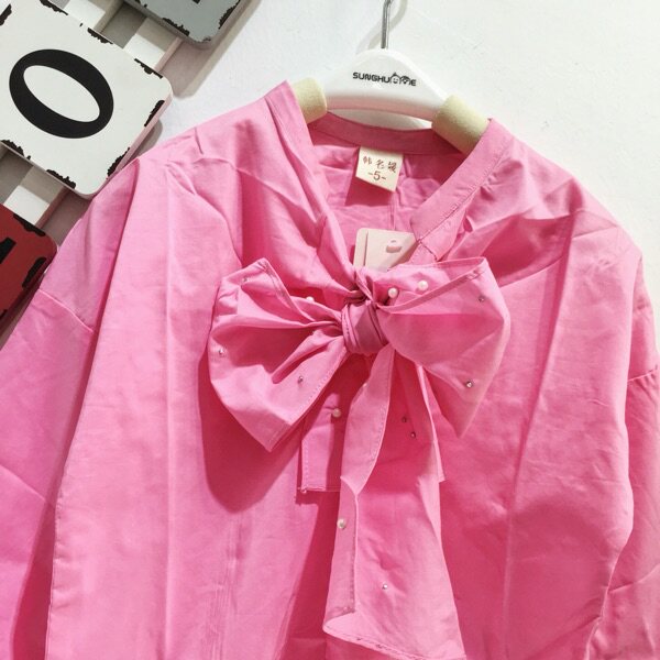 Chemise fille à manche longue - Ref 2086657 Image 6