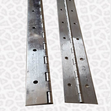 Stainless steel long hinges Stainless steel row chain Row pages Cabinet hinge door glue chain Cabinet machine folding page 1.8 meters