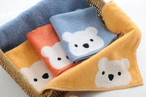 Gold cotton cotton towel towel towel childrens towel water absorbent soft cartoon patch embroidered without Twist