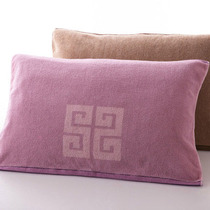 Gold cotton cotton pillow towel fancy pick line auspicious pattern soft skin skin promotion price