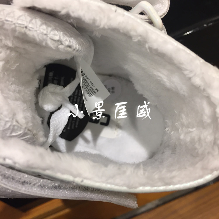 CONVERSE 小 景 匡威 正品 Nerijia tóc cao Velcro giúp giày vải 558310 558311 giày converse cổ thấp