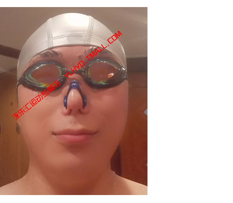 Chuyên nghiệp không thấm nước bơi mũi kẹp nút tai đặt trẻ em người lớn 呛 nước viêm tai dây silicone mũi cắm mềm không trượt đồ bơi 2 mảnh