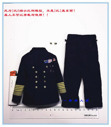 3R Did Gm650 Admiral Erich Reidel Clothing Uniform Pants and Badges 1/6 Scale
