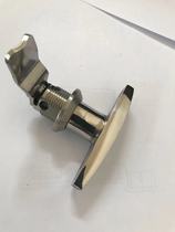 Xia Zhong industrial hardware handle lock T-type handle lock electrical cabinet door lock all stainless steel door lock MS305-2HS