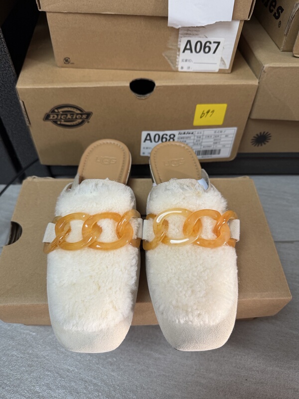 Ugg Women's Shoes, Genuine from the Store, Sheepskin and Wool Leather Casual Versatile Loafers, Closed-Toe Half Slippers A087 Ugg Women's Shoes, Genuine from the Store, Sheepskin and Wool Leather Casual Versatile Loafers, Closed-Toe Half Slippers A087