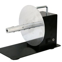 Automatic label rewinding machine barcode self-adhesive sticker rewinder tag water washing Mark rewinding reel