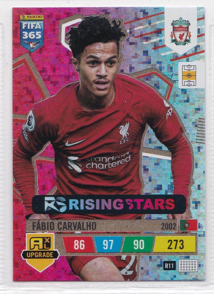 Panini PANINI 2023 FIFA 365 star card R11 RS Liverpool Carvalo