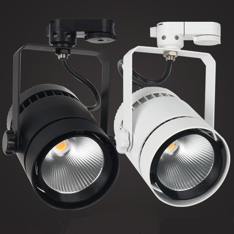 Rex Lighting led track spotlight 35W50W rail type rail COB wine store shopping mall engineering TLED317N