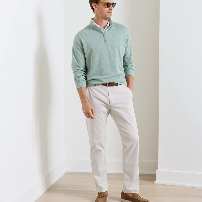 Peter Millar $188 Old Money Style Men's High-End Casual Pants Straight-Leg Versatile Comfortable Trousers