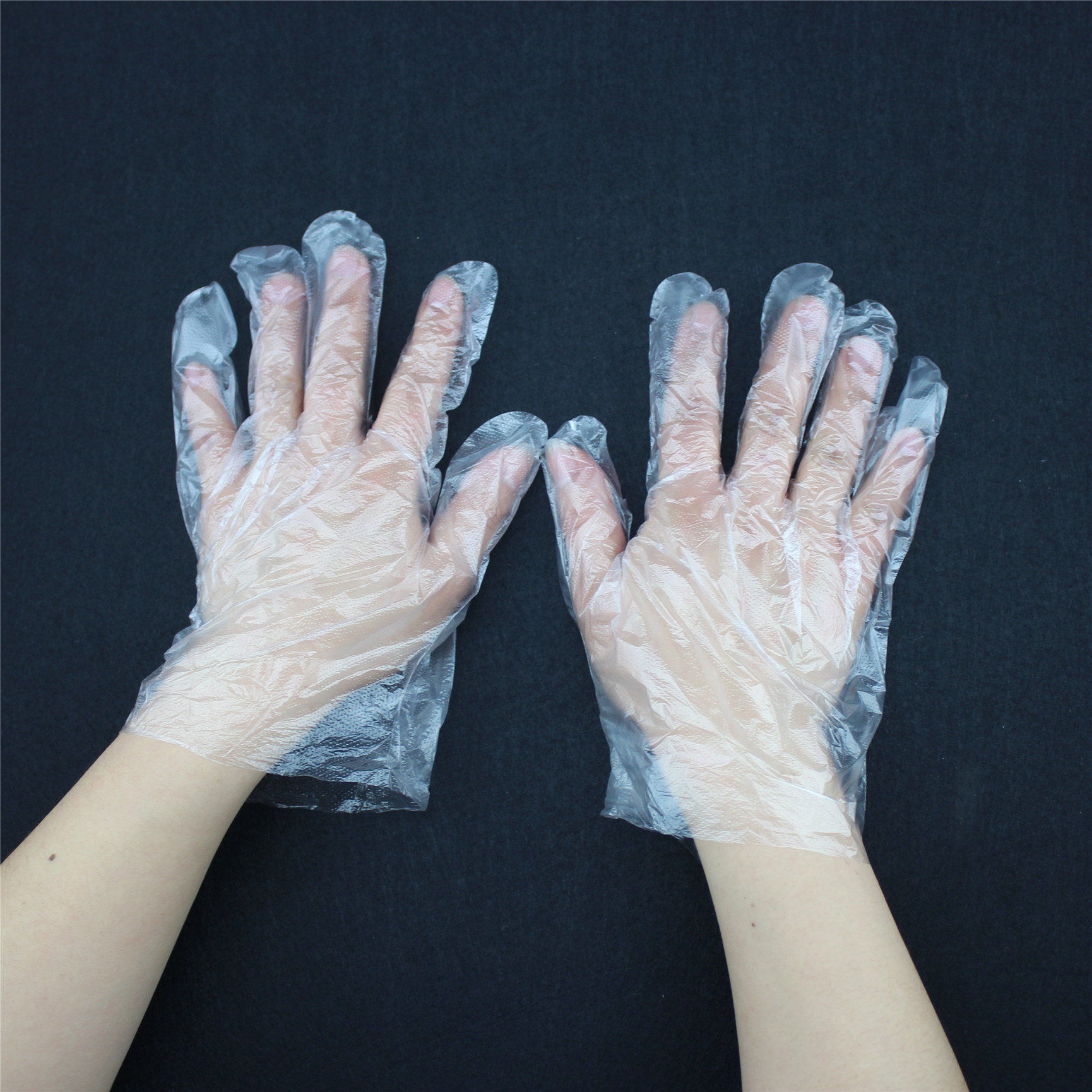 Hair Salon Disposable Gloves Dyeing Oil Perm Gloves Beauty Care Gloves Gloves High Quality PE Gloves