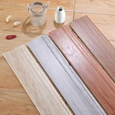 Wood grain skirting board 100X800 skirting tile European living room bedroom patch line antique floor tile corner