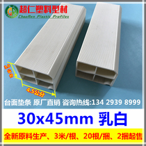 New product cabinet countertop plastic steel pad strip 30x45mm quartz stone PVC plastic kitchen cabinet lining strip factory price direct sales
