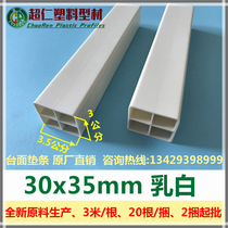 New product cabinet countertop plastic steel pad strip 30x35mm quartz stone PVC plastic kitchen cabinet lining strip factory price direct sales