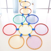 Baby outdoor sports toys outdoor children parent-child kindergarten game interactive hopscotch lattice circle indoor