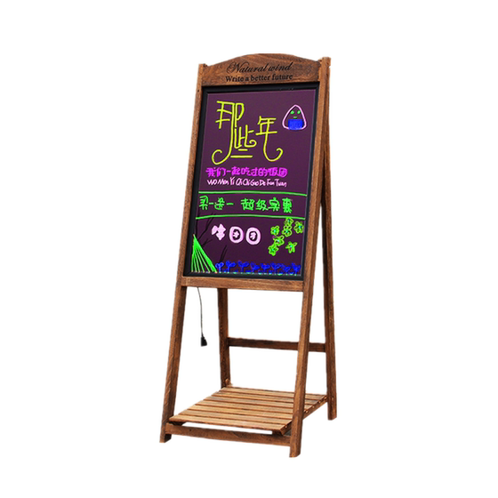 LED electronic fluorescent board shop with luminescent writing board color night market fluorescent blackboard billboard small fluorescent version