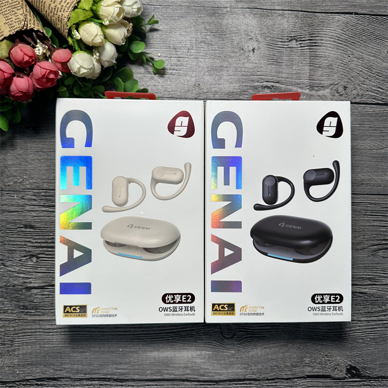 Gonai Youxiang E2 Bluetooth Headphones Open-Ear Ows Dual Wireless Bluetooth Headphones Comfortable to Wear