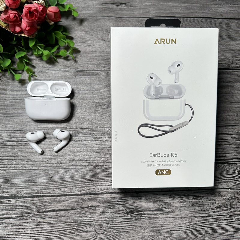 Hailu Tong K5 Bluetooth Headphones Tws In-Ear Active Noise Cancellation Bluetooth Headphones Hailu Tong K5 Bluetooth Headphones Tws In-Ear Active Noise Cancellation Bluetooth Headphones