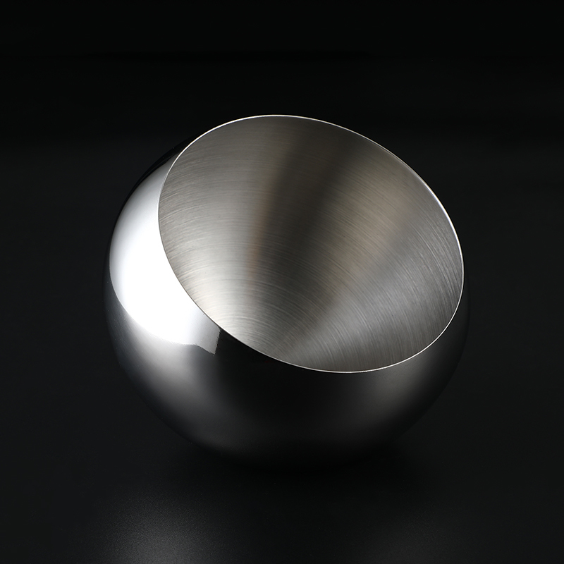 Stainless Steel Countertop Trash Can, Creative Small Desktop Storage Bin, Ashtray, Fruit Peel Container for Bars, Ktvs, and Internet Cafes