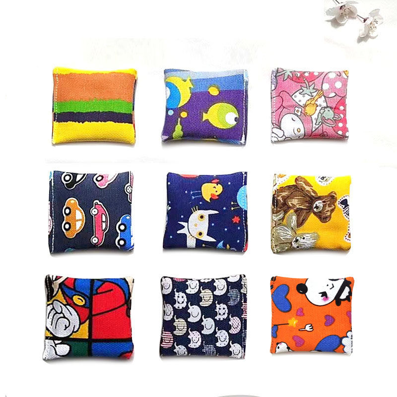 Kindergarten Pupils Rice Sandbags Children Square 30g50g100g150g Sandbags on Both Sides