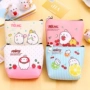 Phiên bản tiếng Hàn của phim hoạt hình trẻ em dễ thương học sinh nhỏ tiền túi khoai tây thỏ ví tiền xu mini túi ly hợp túi chìa khóa túi ví tiền nam